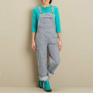 Duluth Railroad Striped Overalls